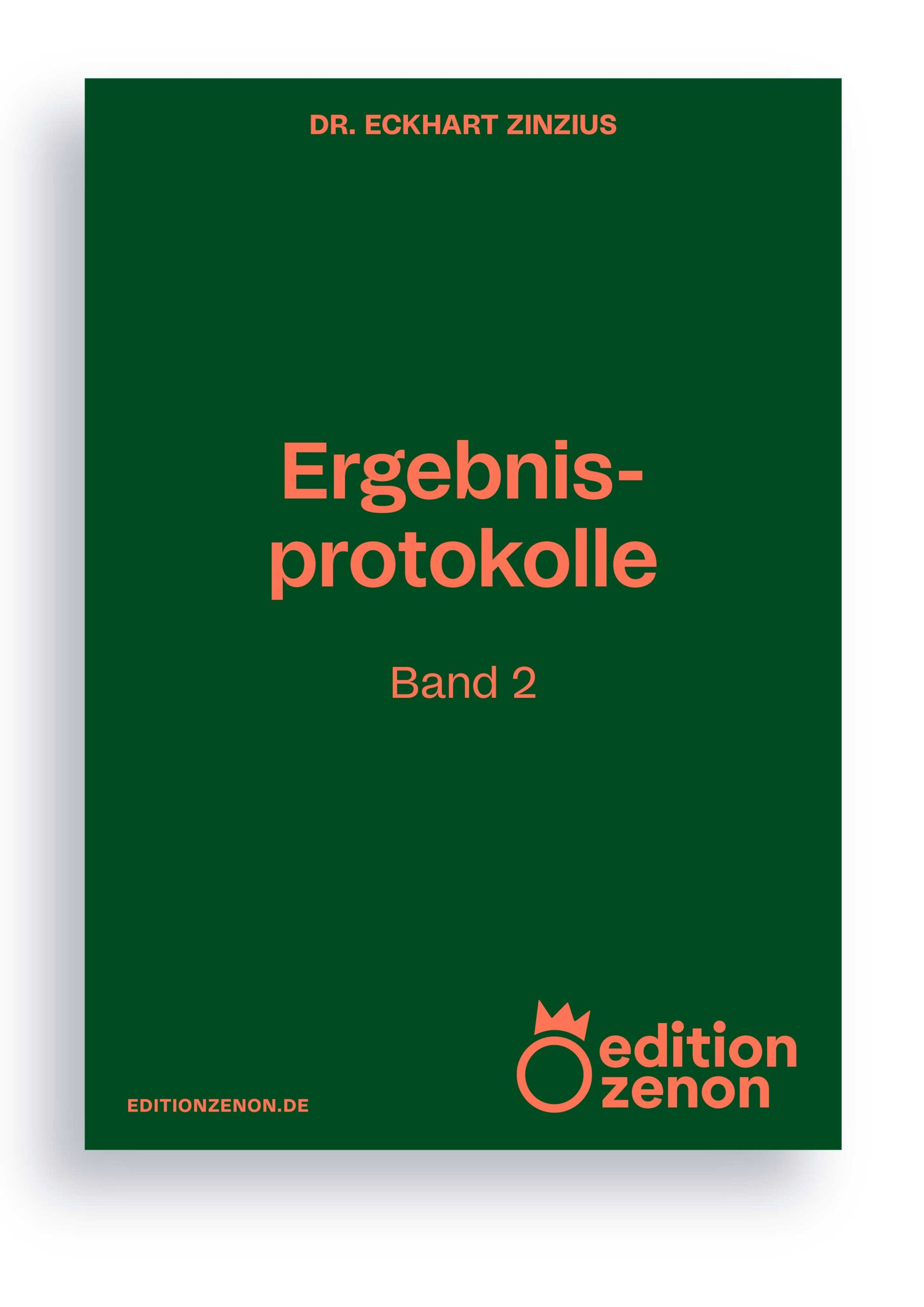 Ergebnisprotokolle Band 2